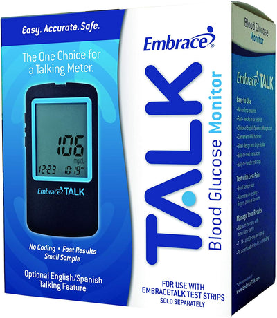 Embrace Talk Blood Glucose Machine