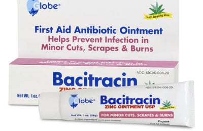 Bacitracin Zinc Ointment with Aloe