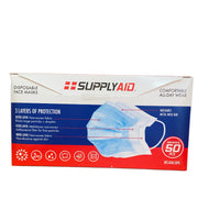 Disposable Facial Masks 50ct